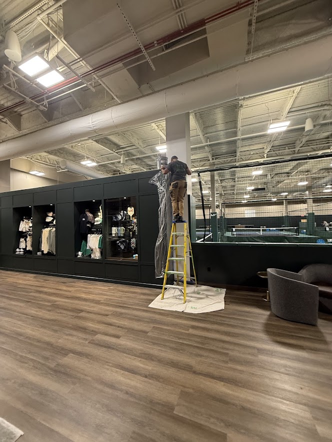 Annapolis, MD ceiling painting - commercial painting